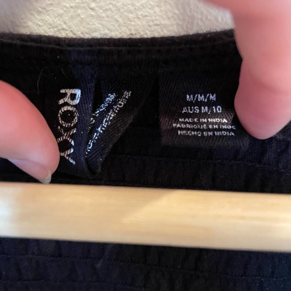 Roxy Simple Thoughts Dress - Black - Medium - Picture 9 of 9